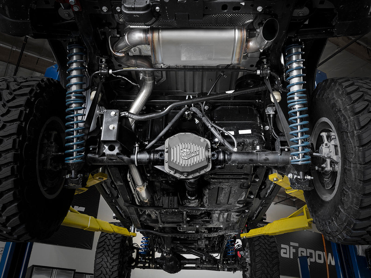 Mach Force-Xp 3 Inch 409 Stainless Steel Cat-Back Hi-Tuck Exhaust System Jeep Wrangler (Jl) 18-26 L4-2.0L (t) aFe Power aFe Power