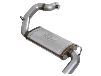 compare product Mach Force-Xp 3 Inch 409 Stainless Steel Axle-Back Hi-Tuck Exhaust System Jeep Wrangler (Jl) 18-26 L4-2.0L (t)/V6-3.6L aFe Power