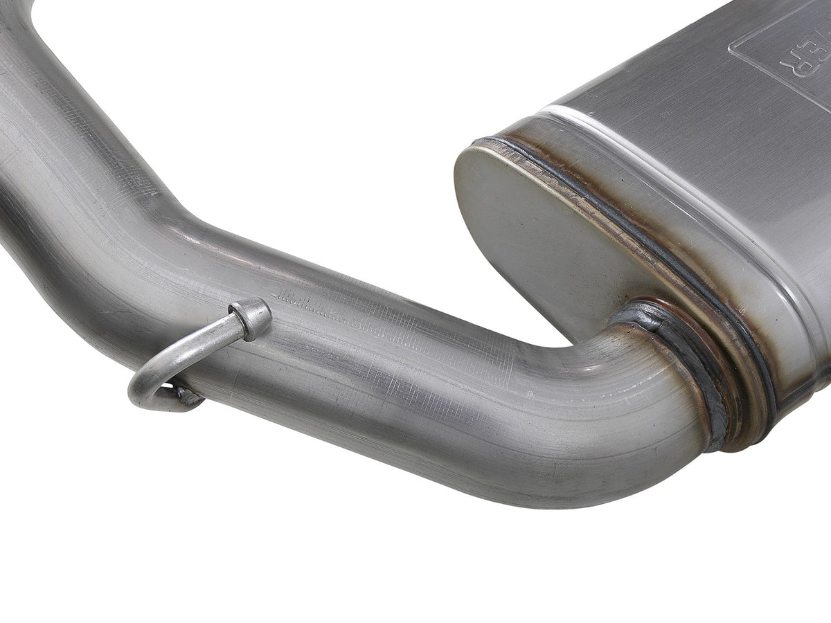 Mach Force-Xp 3 Inch 409 Stainless Steel Axle-Back Hi-Tuck Exhaust System Jeep Wrangler (Jl) 18-26 L4-2.0L (t)/V6-3.6L aFe Power aFe Power