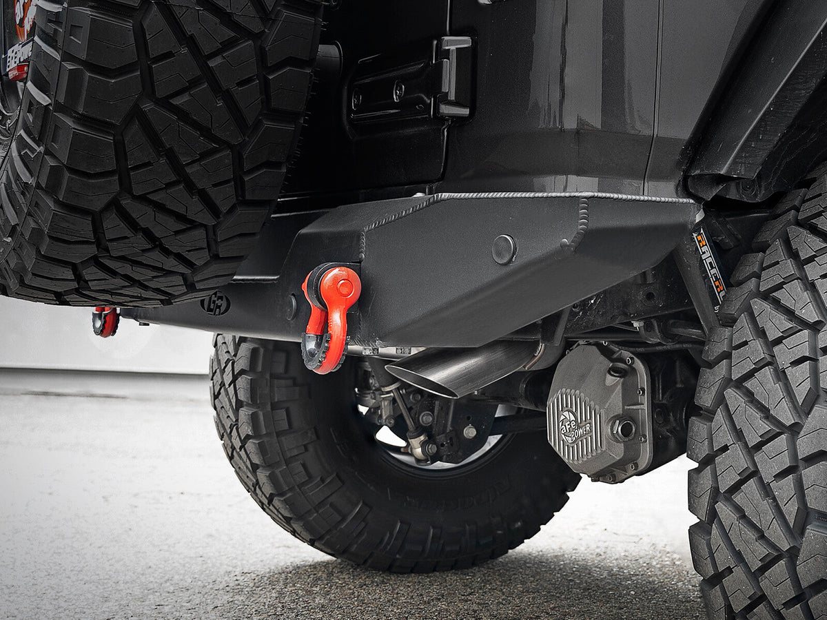 Mach Force-Xp 3 Inch 409 Stainless Steel Axle-Back Hi-Tuck Exhaust System Jeep Wrangler (Jl) 18-26 L4-2.0L (t)/V6-3.6L aFe Power aFe Power