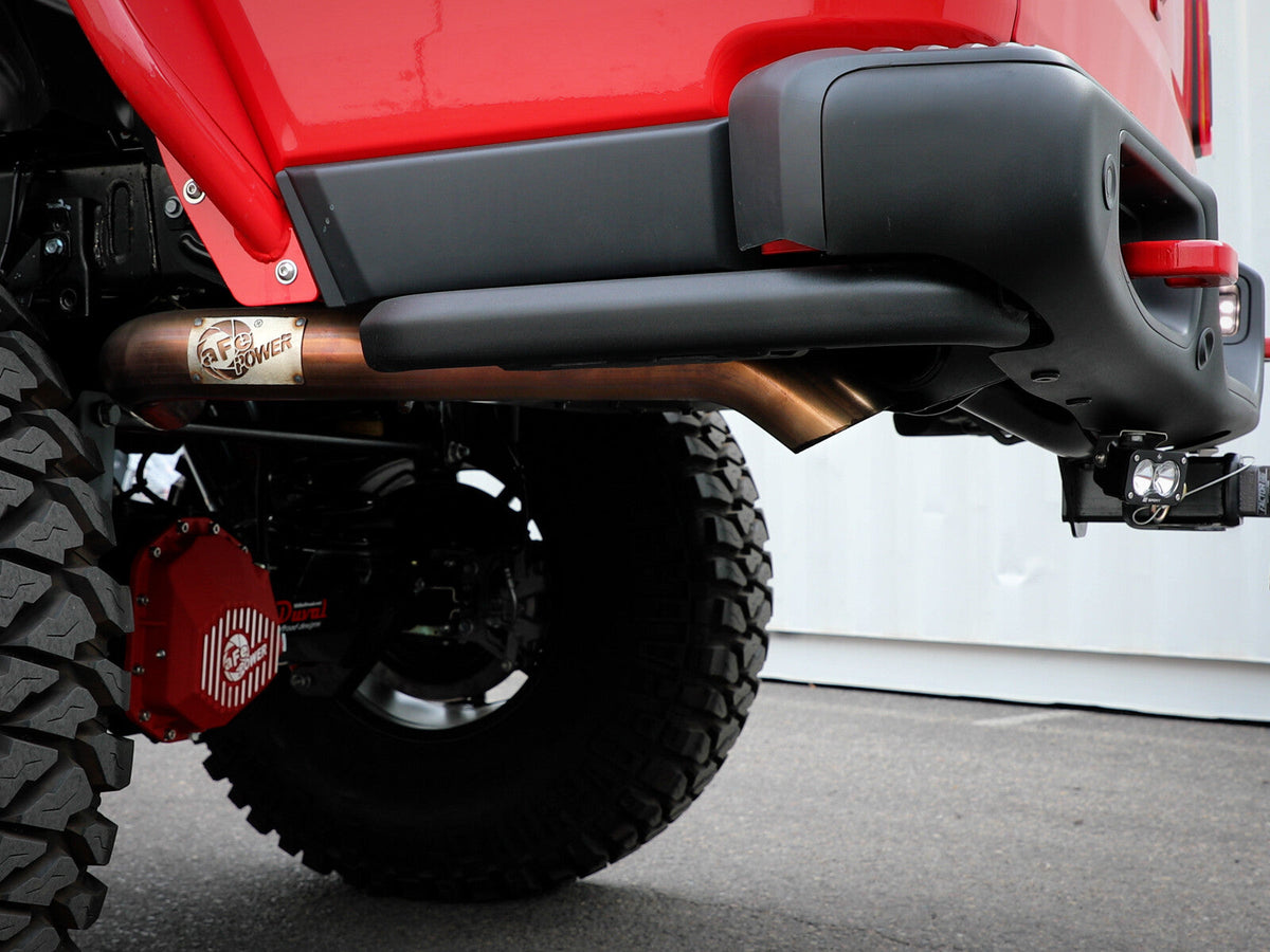 Mach Force-Xp 3 Inch 409 Stainless Steel Cat-Back Hi-Tuck Exhaust System Jeep Gladiator (Jt) 20-26 V6-3.6L aFe Power aFe Power