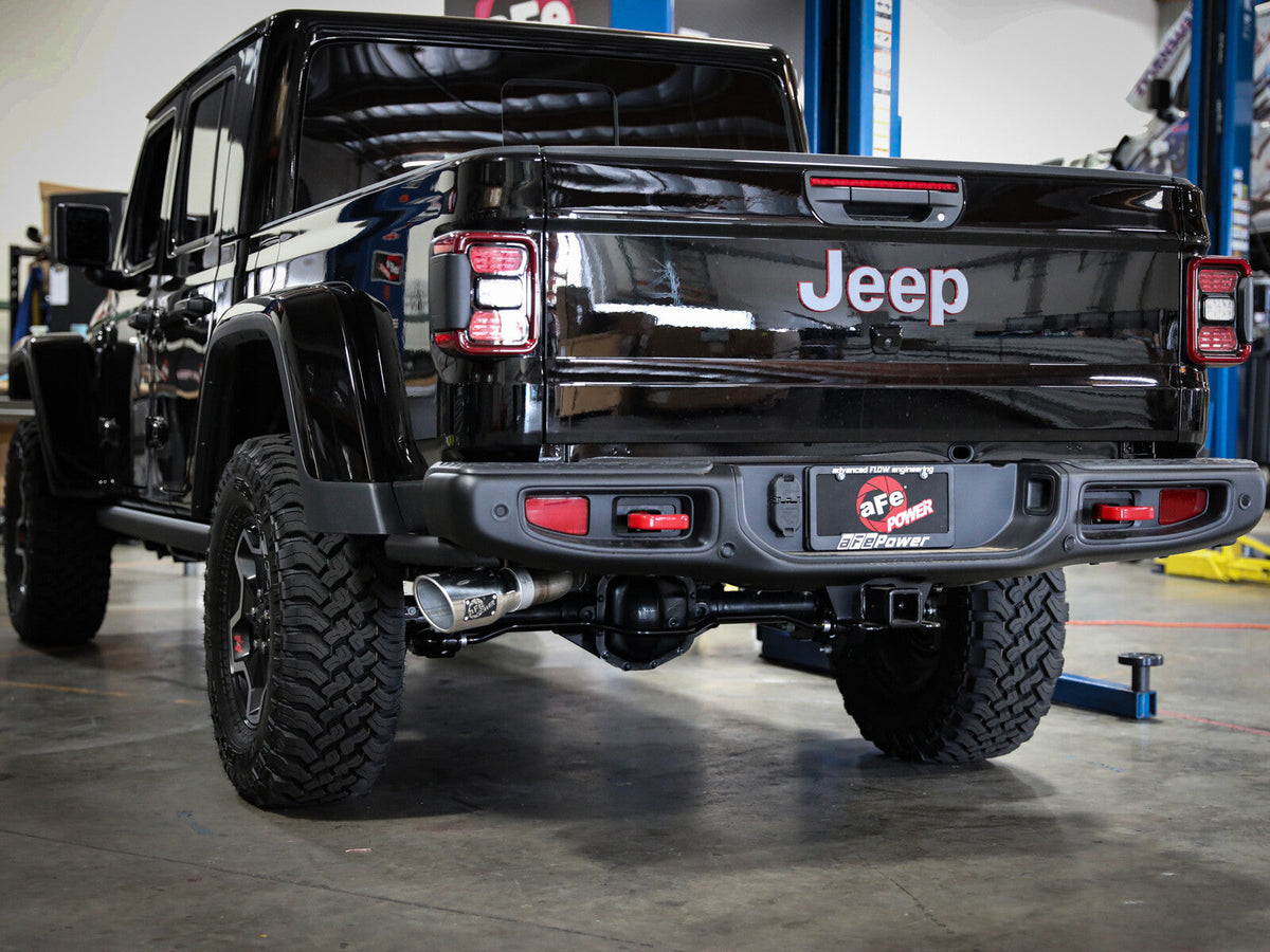 Apollo GT Series 3 Inch 409 Stainless Steel Cat-Back Exhaust System w/ Polish Tip Jeep Gladiator (Jt) 20-26 V6-3.6L aFe Power aFe Power