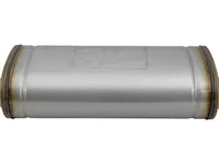 Rebel Series 2-1/2 Inch 409 Stainless Steel Axle-Back Exhaust System Black Jeep Wrangler (JK) 07-18 V6-3.6L/3.8L aFe Power