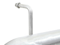 Rebel Series 2-1/2 Inch 409 Stainless Steel Axle-Back Exhaust System Black Jeep Wrangler (JK) 07-18 V6-3.6L/3.8L aFe Power