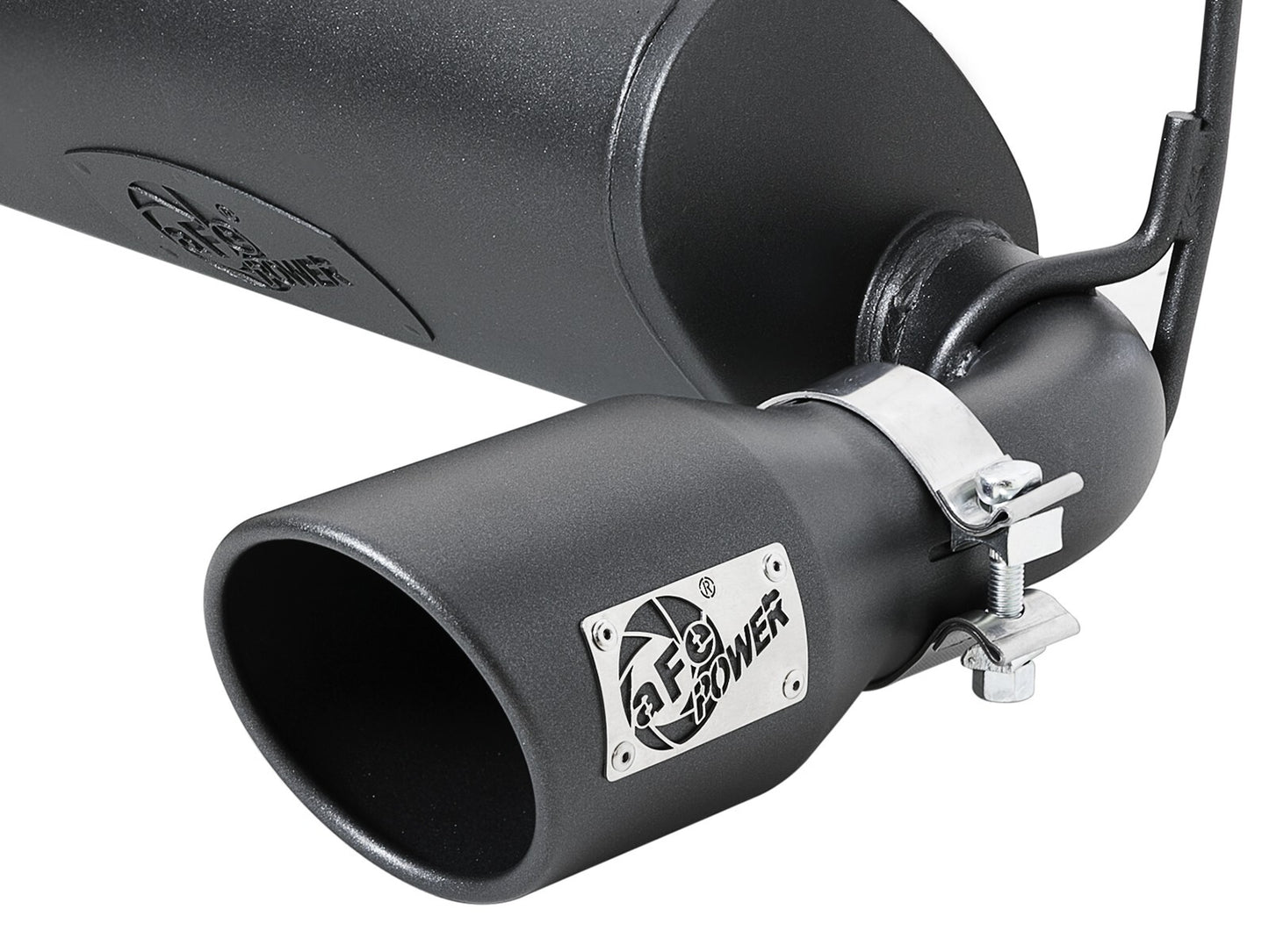 Rebel Series 3 Inch to 2-1/2 Inch 409 Stainless Steel Cat-Back Exhaust w/ Black Tip Jeep Wrangler (Jl) 18-26 L4-2.0L (t) aFe Power