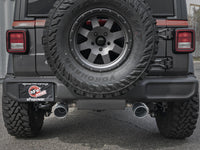 Rebel Series 3 Inch to 2-1/2 Inch 409 Stainless Steel Cat-Back Exhaust w/ Black Tip Jeep Wrangler (Jl) 18-26 L4-2.0L (t) aFe Power aFe Power