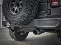 Rebel Series 3 Inch to 2-1/2 Inch 409 Stainless Steel Cat-Back Exhaust w/ Black Tip Jeep Wrangler (Jl) 18-26 L4-2.0L (t) aFe Power