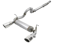 Rebel Series 3 Inch to 2-1/2 Inch 409 Stainless Steel Cat-Back Exhaust w/ Polish Tip Jeep Wrangler (Jl) 18-26 L4-2.0L (t) aFe Power aFe Power