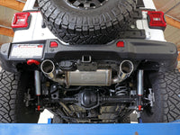 Rebel Series 3 Inch to 2-1/2 Inch 409 Stainless Steel Cat-Back Exhaust w/ Polish Tip Jeep Wrangler (Jl) 18-26 L4-2.0L (t) aFe Power aFe Power