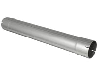 Atlas 4 Inch Aluminized Steel Muffler Delete Pipe aFe Power aFe Power