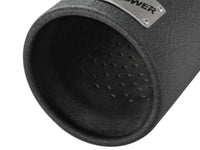 Mach Force-Xp 409 Stainless Steel Clamp-on Exhaust Tip Black 3 Inch Inlet x 4 Inch Outlet x 12 Inch L aFe Power aFe Power