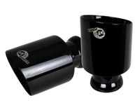 Mach Force-Xp 4-1/2 Inch Carbon Fiber OE Replacement Exhaust Tips Dodge Charger/Hellcat 15-22 V8-6.2L/6.4L Powdercoat Finish aFe Power aFe Power