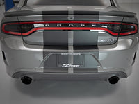 Mach Force-Xp 4-1/2 Inch Carbon Fiber OE Replacement Exhaust Tips Dodge Charger/Hellcat 15-22 V8-6.2L/6.4L Powdercoat Finish aFe Power aFe Power