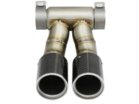 Mach Force-Xp 3-1/2 Inch Carbon Fiber OE Replacement Exhaust Tips Porsche Cayman S/Boxster S (981) 13-16 H6-3.4L aFe Power aFe Power