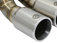 Mach Force-Xp 3-1/2 Inch Polished OE Replacement Exhaust Tips Porsche Cayman S/Boxster S (981) 13-16 H6-3.4L aFe Power aFe Power