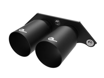 compare product Mach Force-Xp 4 Inch Satin Black OE Replacement Exhaust Tips Porsche 911 GT3 14-19 H6-3.8L/4.0L aFe Power