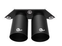Mach Force-Xp 4 Inch Satin Black OE Replacement Exhaust Tips Porsche 911 GT3 14-19 H6-3.8L/4.0L aFe Power aFe Power