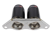 Mach Force-Xp 4 Inch Carbon Fiber OE Replacement Exhaust Tips Porsche 911 GT3 14-19 H6-3.8L/4.0L aFe Power aFe Power