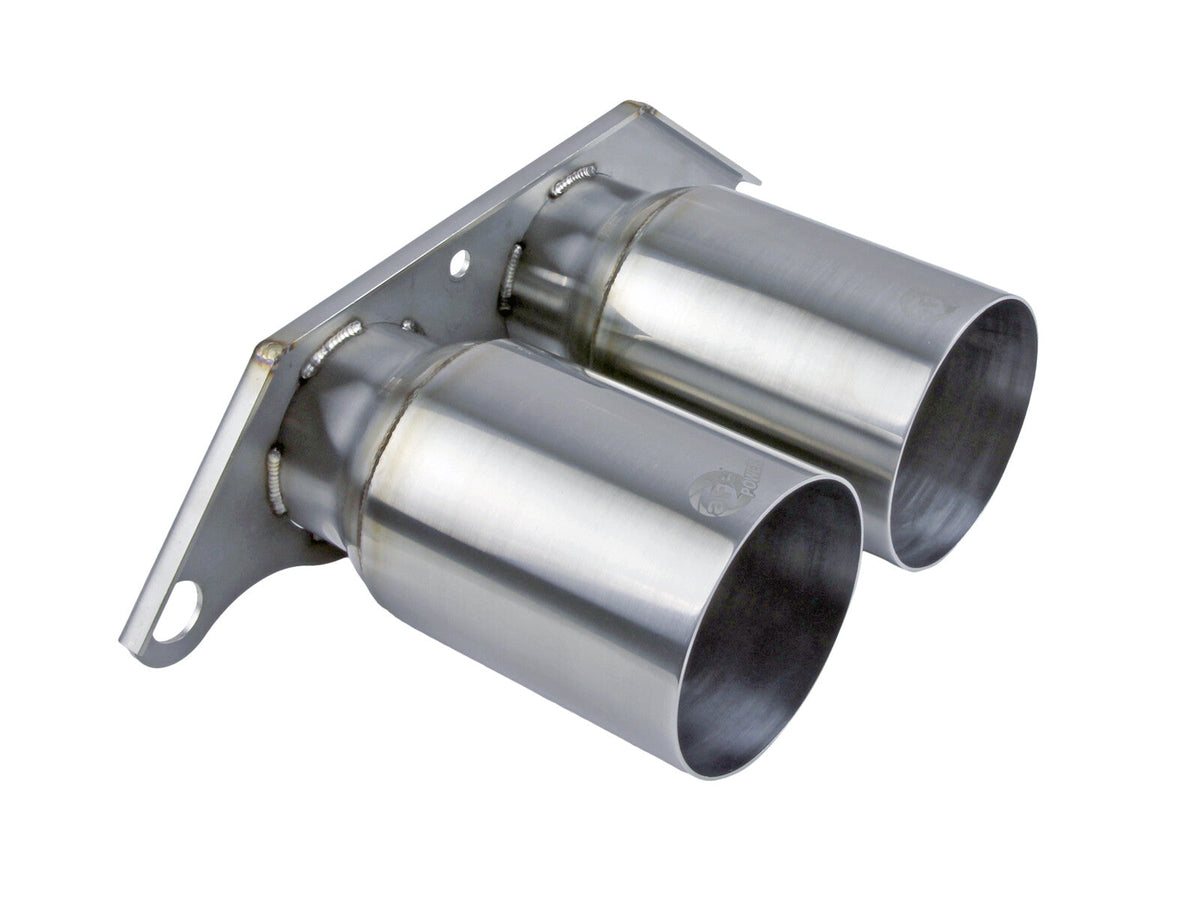 Mach Force-Xp 4 Inch Brushed Finish OE Replacement Exhaust Tips Porsche 911 GT3 14-19 H6-3.8L/4.0L aFe Power aFe Power