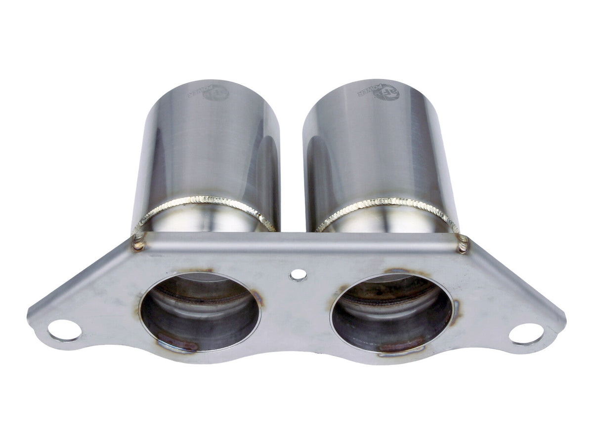 Mach Force-Xp 4 Inch Brushed Finish OE Replacement Exhaust Tips Porsche 911 GT3 14-19 H6-3.8L/4.0L aFe Power aFe Power