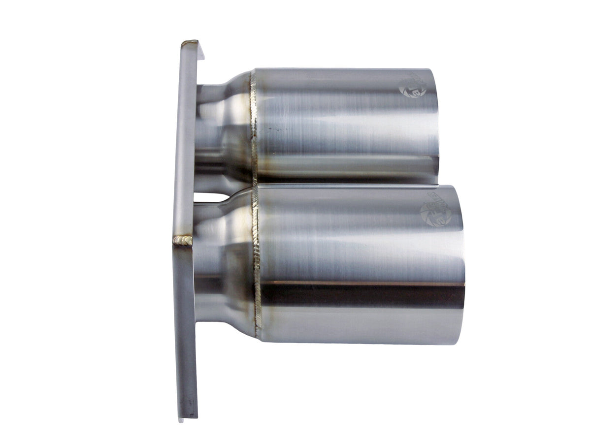 Mach Force-Xp 4 Inch Brushed Finish OE Replacement Exhaust Tips Porsche 911 GT3 14-19 H6-3.8L/4.0L aFe Power aFe Power