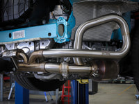Mach Force-Xp 304 Stainless Steel Primary Muffler Delete Pipe Porsche 911 GT3 14-19 H6-3.8/4.0L aFe Power