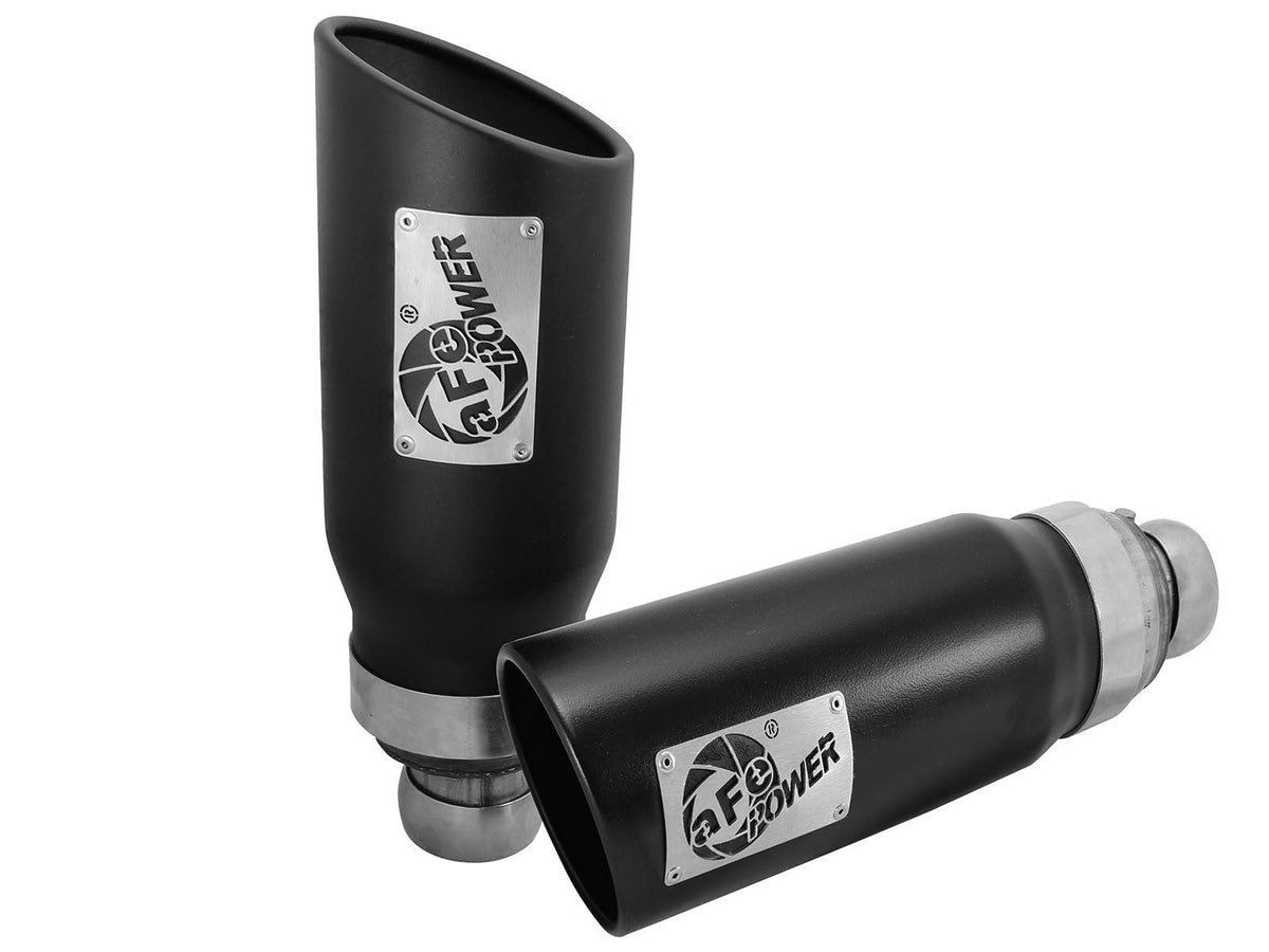Mach Force-Xp 409 Stainless Steel OE Replacement Exhaust Tip Black Dodge Ram 1500 09-19 V8-5.7L/3.0L (td) aFe Power aFe Power