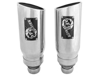 Mach Force-Xp 304 Stainless Steel OE Replacement Exhaust Tip Polished Dodge Ram 1500 09-19 V8-5.7L/3.0L (td) aFe Power aFe Power
