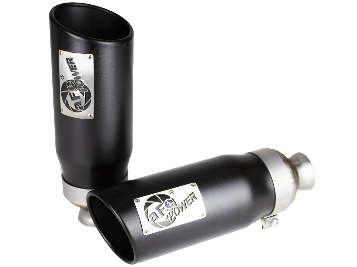 Mach Force-Xp 409 Stainless Steel OE Replacement Exhaust Tip Black Dodge Ram 1500 (Dt) 19-24 V8-5.7L Hemi aFe Power aFe Power