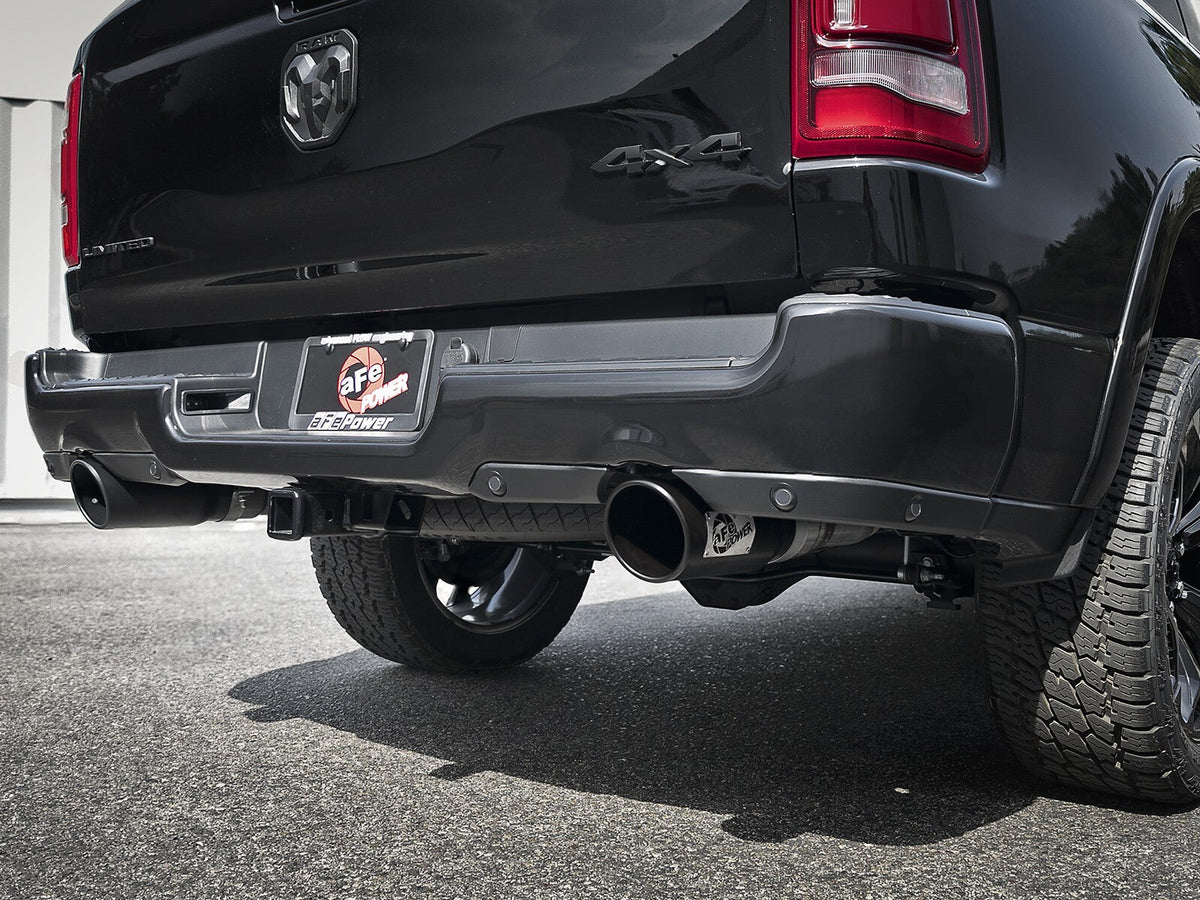 Mach Force-Xp 409 Stainless Steel OE Replacement Exhaust Tip Black Dodge Ram 1500 (Dt) 19-24 V8-5.7L Hemi aFe Power aFe Power