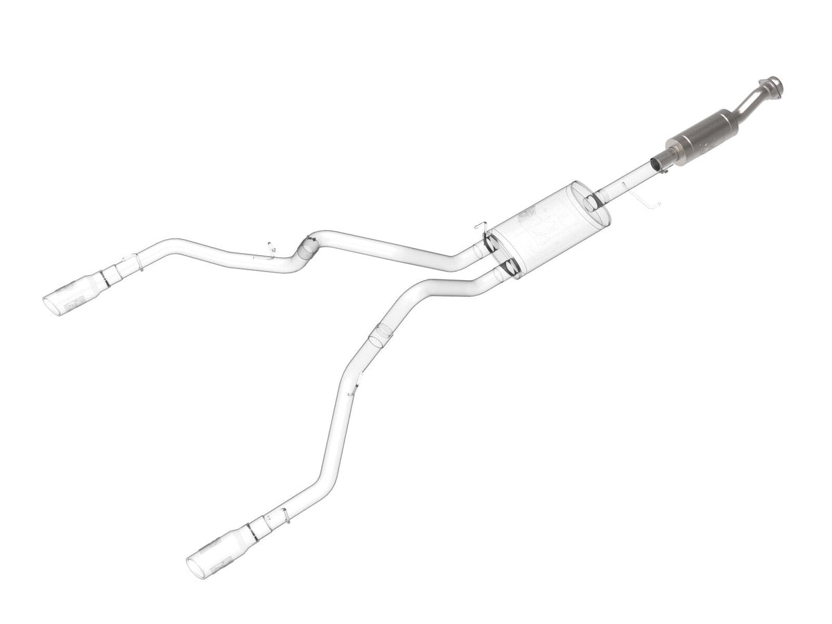 Vulcan Series 409 Stainless Steel Resonator Upgrade Pipe For 49-33126-B/P, 49-33127-B/P, 49-33129-B/P and 49-43125-B/P aFe Power aFe Power