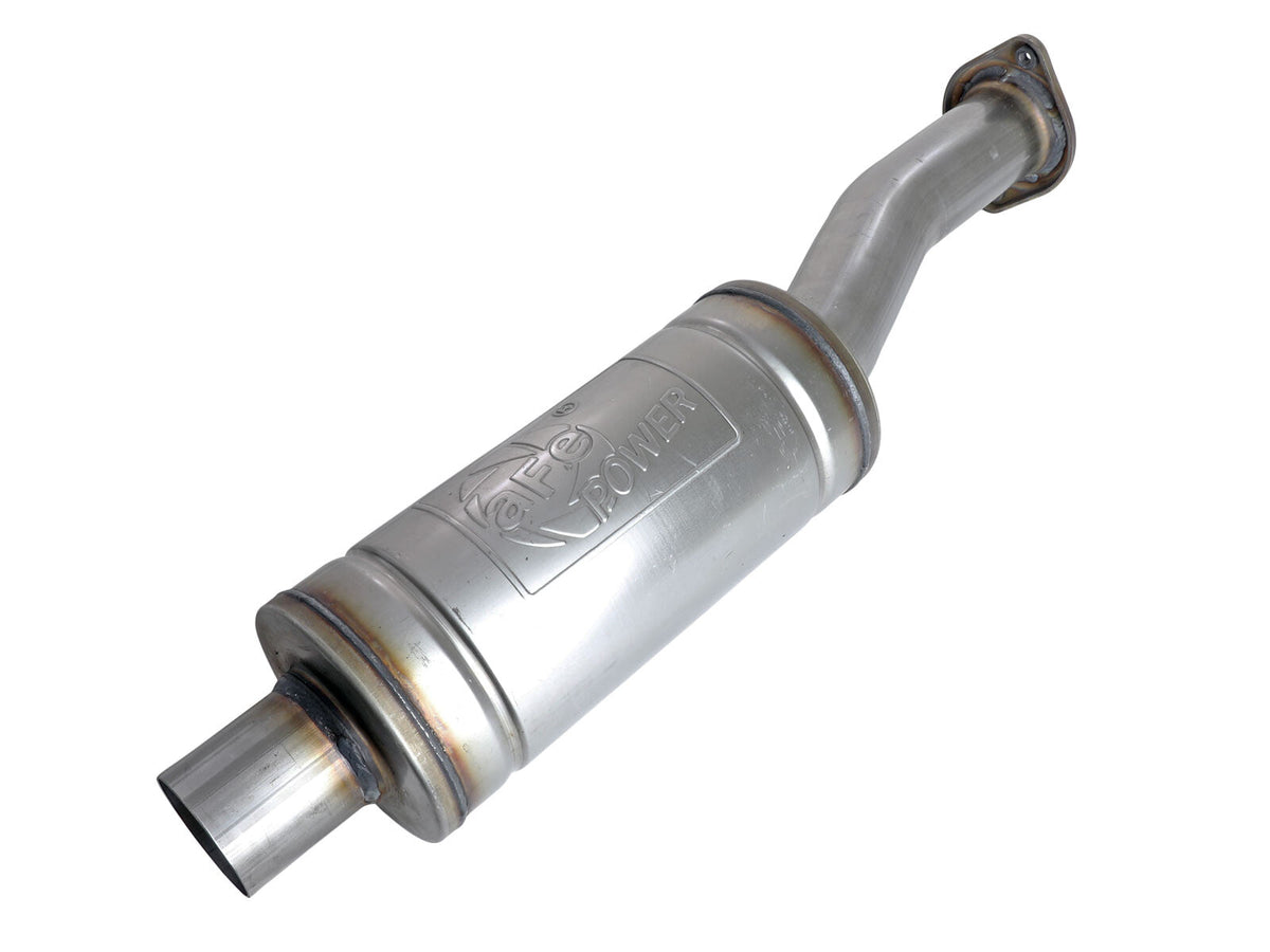 Vulcan Series 409 Stainless Steel Resonator Upgrade Pipe For 49-43074-B/-P, 49-43073-B/-P, 49-33123-B/-P, 49-43070-B/-P, 49-43068-B/-P and 49-33130-B/-P aFe Power aFe Power