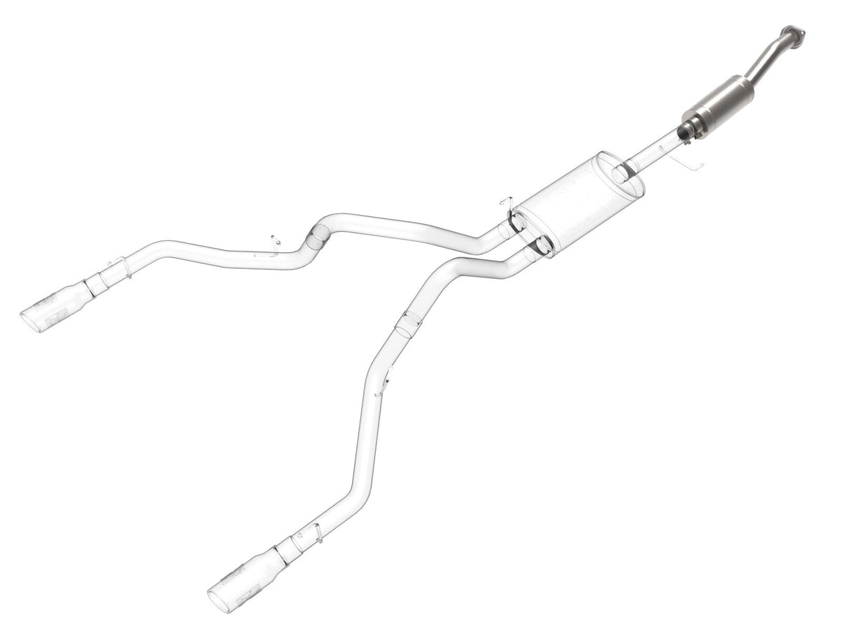 Vulcan Series 409 Stainless Steel Resonator Upgrade Pipe For 49-43074-B/-P, 49-43073-B/-P, 49-33123-B/-P, 49-43070-B/-P, 49-43068-B/-P and 49-33130-B/-P aFe Power aFe Power