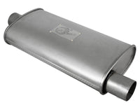 Scorpion Aluminized Steel Muffler 2-1/2 Inch ID Center/Offset x 9 Inch W x 4 Inch H x 18 Inch L- Oval Body aFe Power aFe Power