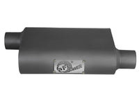 Scorpion Aluminized Steel Muffler 2-1/2 Inch ID Offset/Offset x 10 Inch W x 4 Inch H x 13 Inch L - Oval Body aFe Power aFe Power