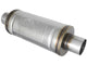 Mach Force-Xp 409 Stainless Steel Muffler 3 Inch ID Center/Center x 6 Inch Dia. x 14 Inch L - Round Body aFe Power aFe Power