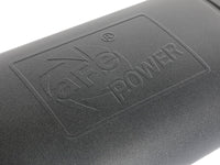 Mach Force-Xp 409 Stainless Steel Muffler w/ High-Temp Metallic Black finish 3 Inch ID Center/Offset x 11 Inch W x 5 Inch H x 22 Inch L - Oval Body - Black aFe Power aFe Power