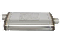 Mach Force-Xp 409 Stainless Steel Muffler 3 Inch ID Center/Offset x 11 Inch W x 5 Inch H x 22 Inch L - Oval Body aFe Power aFe Power