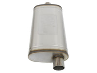 Mach Force-Xp 409 Stainless Steel Muffler 3 Inch ID Center/Offset x 11 Inch W x 5 Inch H x 22 Inch L - Oval Body aFe Power aFe Power