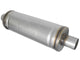 Mach Force-Xp 409 Stainless Steel Muffler 2-1/2 Inch ID Center/Center 18 Inch L x 6 Inch Dia - Round Body aFe Power aFe Power