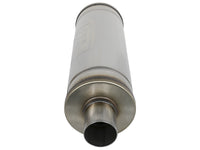 Mach Force-Xp 409 Stainless Steel Muffler 2-1/2 Inch ID Center/Center 18 Inch L x 6 Inch Dia - Round Body aFe Power aFe Power