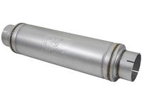 Atlas Aluminized Steel Muffler 5 Inch ID Center/Center x 7 Inch Dia. x 24 Inch L - Round Body aFe Power aFe Power