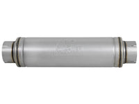 Atlas Aluminized Steel Muffler 5 Inch ID Center/Center x 7 Inch Dia. x 24 Inch L - Round Body aFe Power aFe Power