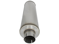 Mach Force-Xp 409 Stainless Steel Muffler 3-1/2 Inch ID Center/Center x 7 Inch Dia. x 24 Inch L - Round Body aFe Power aFe Power