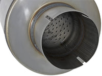 Mach Force-Xp 409 Stainless Steel Muffler 3-1/2 Inch ID Center/Center x 7 Inch Dia. x 24 Inch L - Round Body aFe Power aFe Power