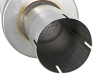 Atlas Aluminized Steel Muffler 3-1/2 Inch ID Center/Center x 7 Inch Dia. X 16 Inch L - Round Body aFe Power aFe Power