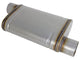 Mach Force-Xp 409 Stainless Steel Muffler 3 Inch ID Offset/Offset x 4 Inch H x 9 Inch W x 14 Inch L - Oval Body aFe Power aFe Power
