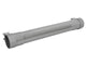 Mach Force-Xp 2-1/2 Inch 409 Stainless Steel Muffler Delete Pipe 2-1/2 Inch ID Inlet/Outlet x 14 Inch Body x 20 Inch Overall Length aFe Power aFe Power