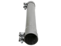 Mach Force-Xp 2-1/2 Inch 409 Stainless Steel Muffler Delete Pipe 2-1/2 Inch ID Inlet/Outlet x 14 Inch Body x 20 Inch Overall Length aFe Power aFe Power