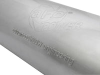 Saturn 4S 409 Stainless Steel Muffler 4 Inch ID Center/Center x 8 Inch Dia. x 30 Inch Oal - Round Body aFe Power aFe Power